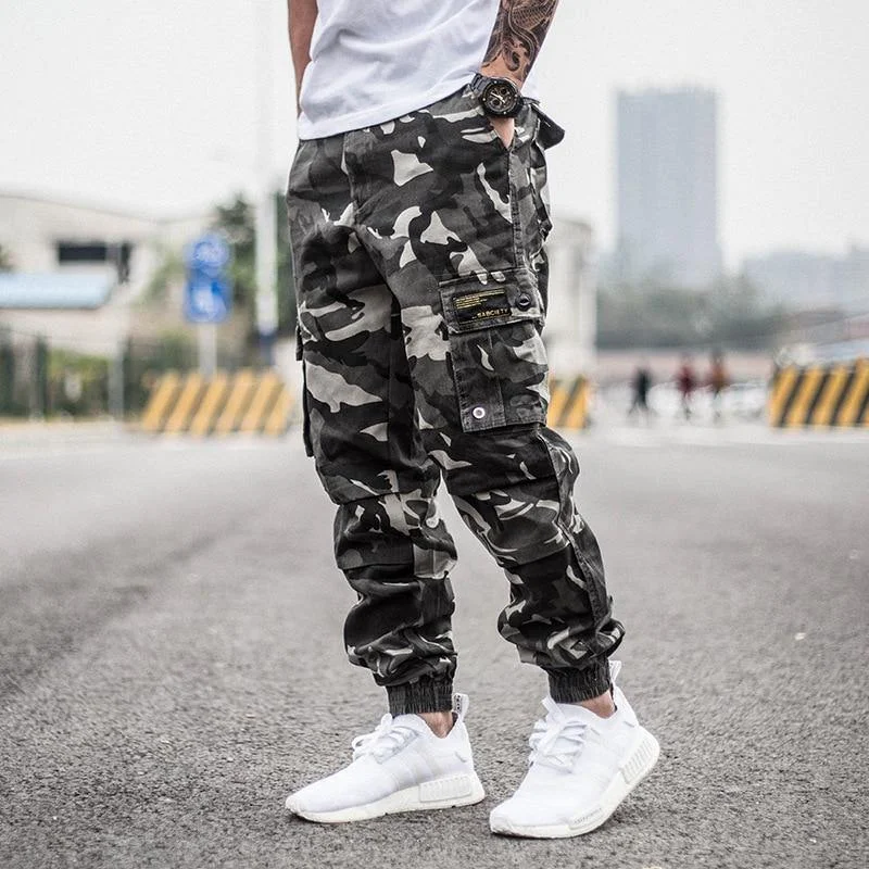 Men's Camouflage Casual Cargo Pants