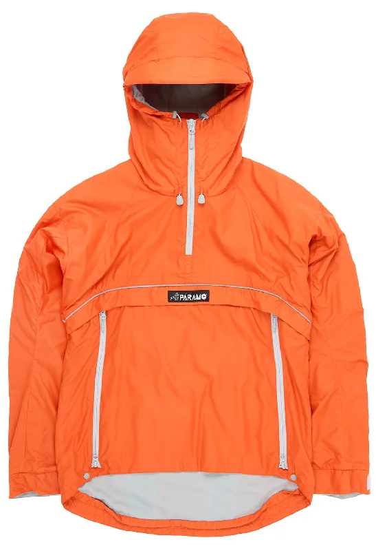 Paramo Mens Velez Adventure Light Smock - Pumpkin / Fog Grey