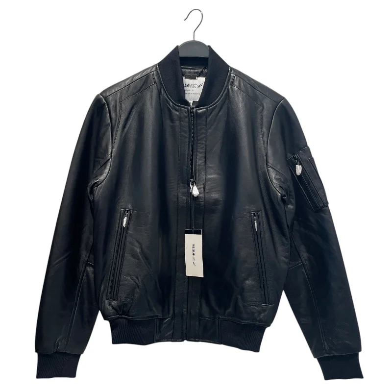 William Rast/Leather Jkt/S/Leather/BLK/