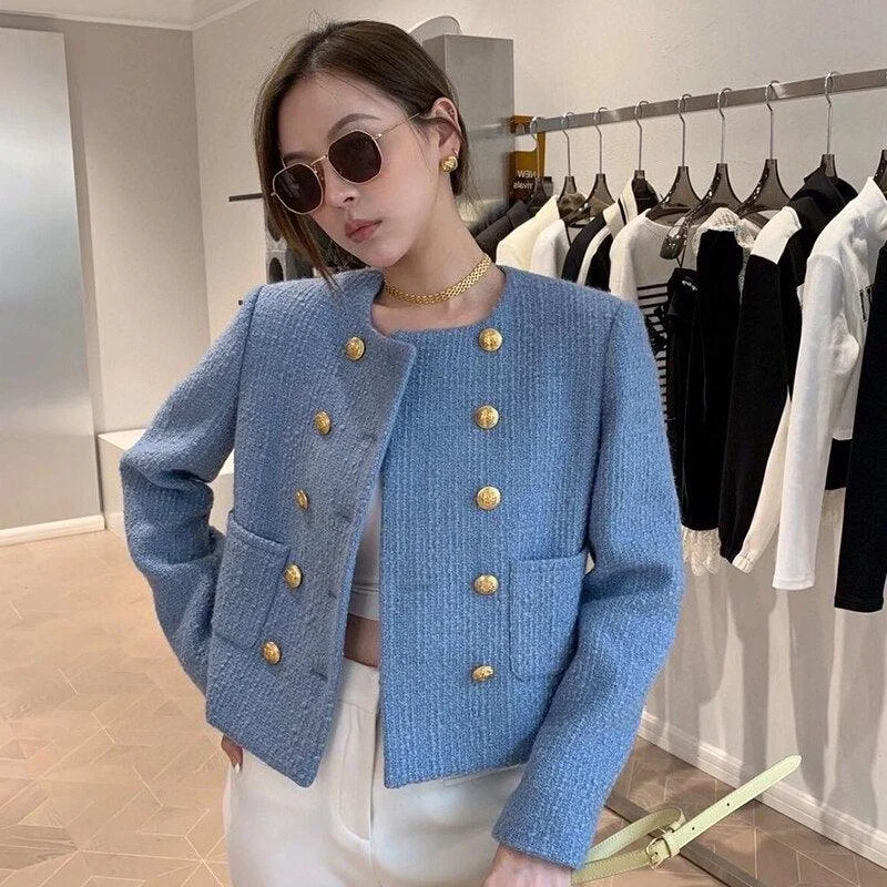 Short Tweed Jackets Coat