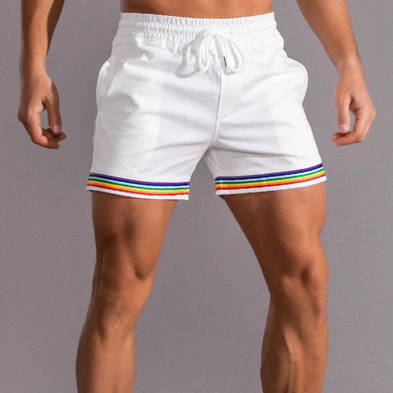 Men’s Rainbow Details Trunk Shorts