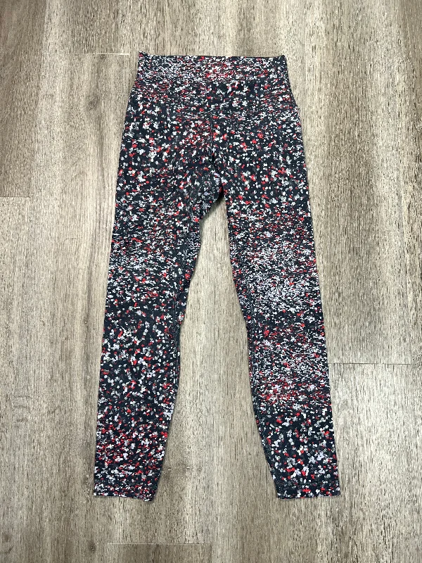 Athletic Leggings By Lululemon In Multi-colored, Size: S