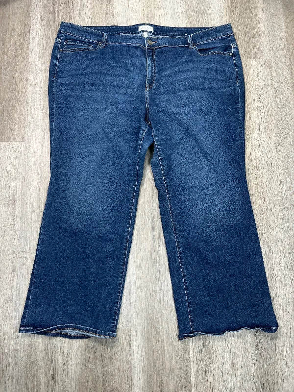 Jeans Boot Cut By Lane Bryant In Blue Denim, Size: 28