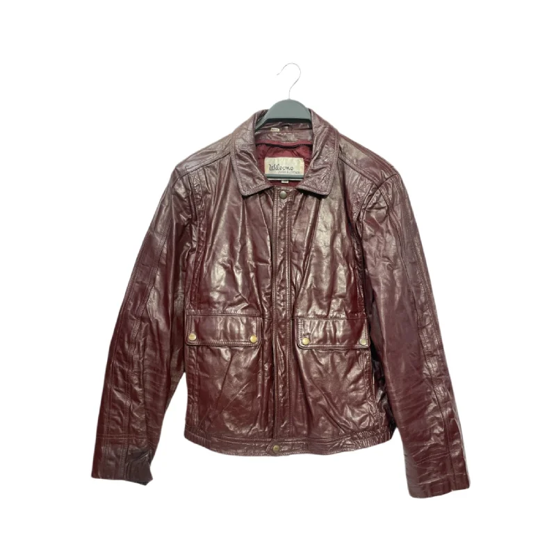 Wilsons Leather/Leather Jkt/46/Leather/BRD/MADE IN KOREA