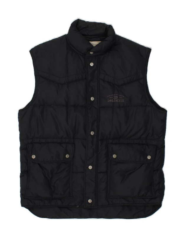 DOLOMITE Mens Padded Gilet UK 40 Large Navy Blue