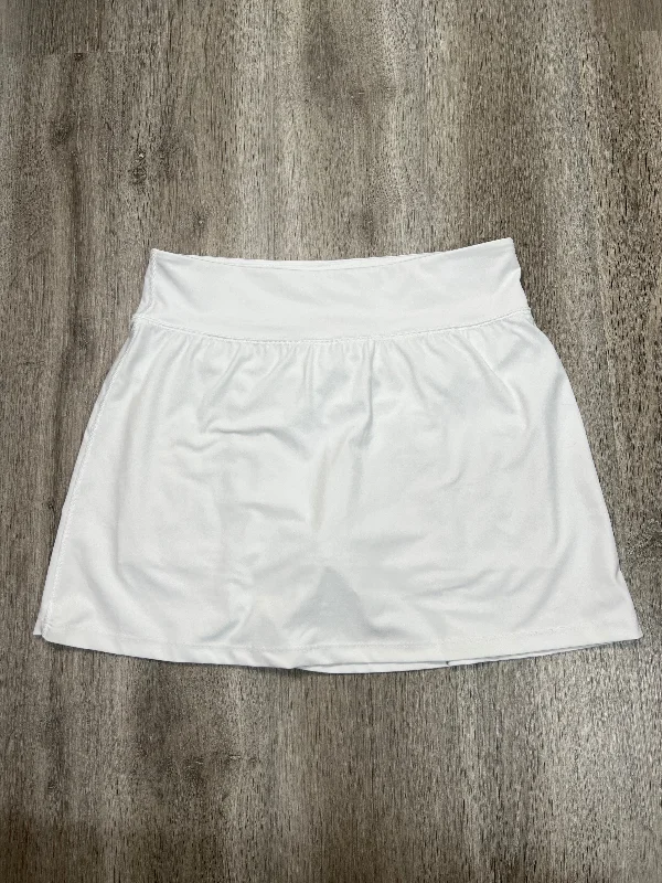 Athletic Skort By Gapfit In White, Size: L