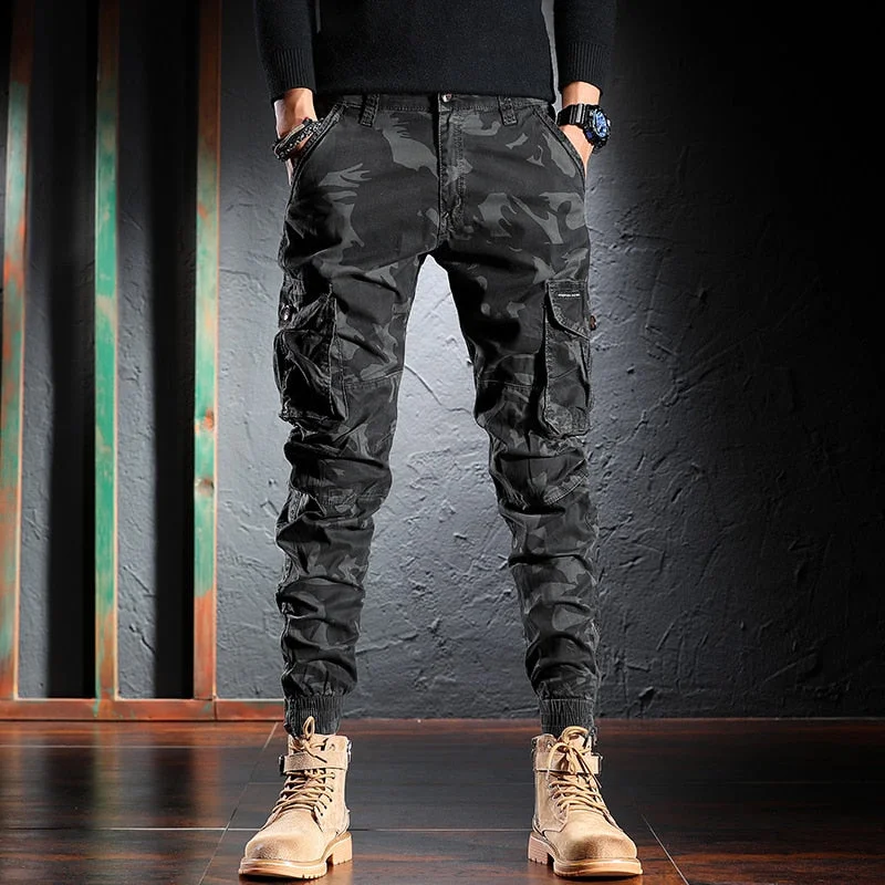 Men's Fashion Streetwear Camouflage Cargo Pants