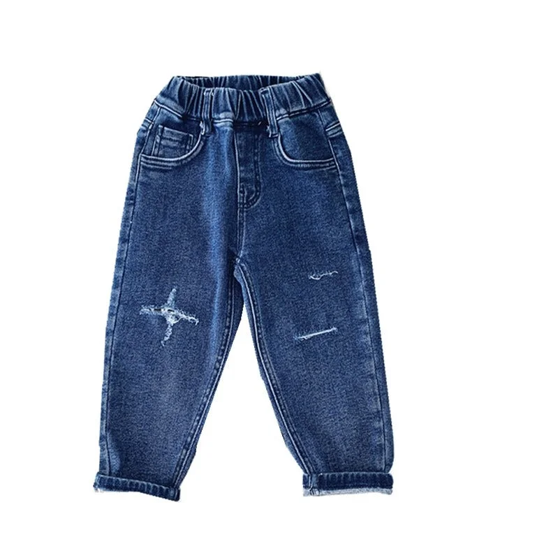 Jeans Straight Trousers Trendy Children s Clothing