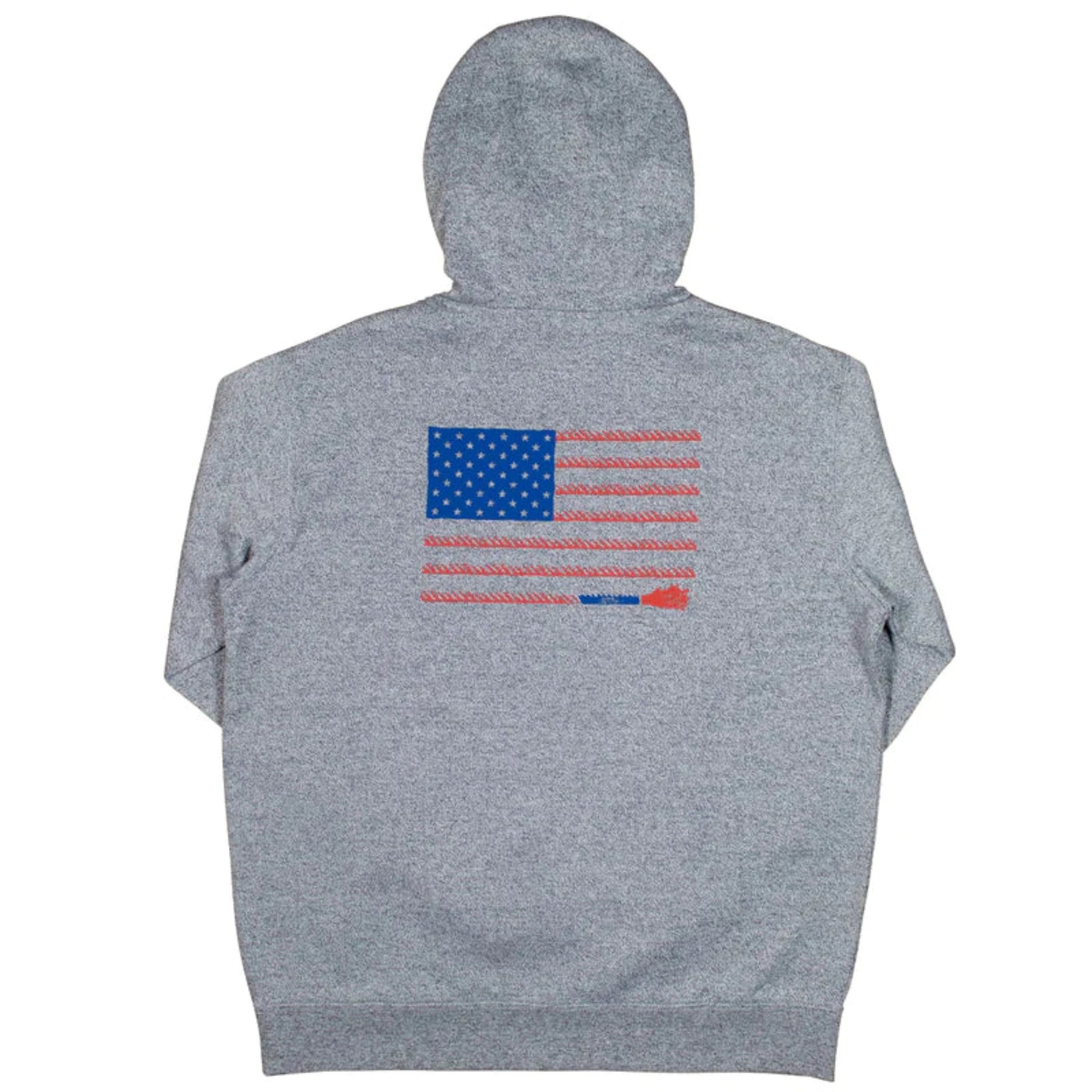 Hooey Men's Grey Liberty Roper Hoodie