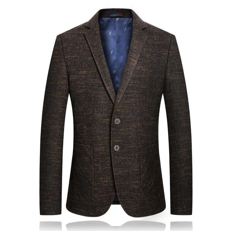 Men Blazer - Marl Vintage Blazer