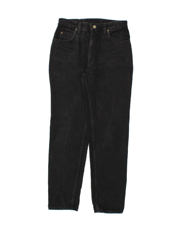 LEE Mens Oklahoma Tapered Jeans W32 L31 Black Cotton