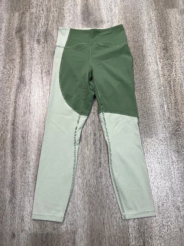 Athletic Leggings By Lululemon In Green, Size: S