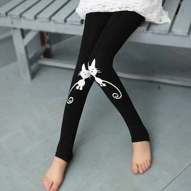 Big Kids' Cotton Stretch Leggings