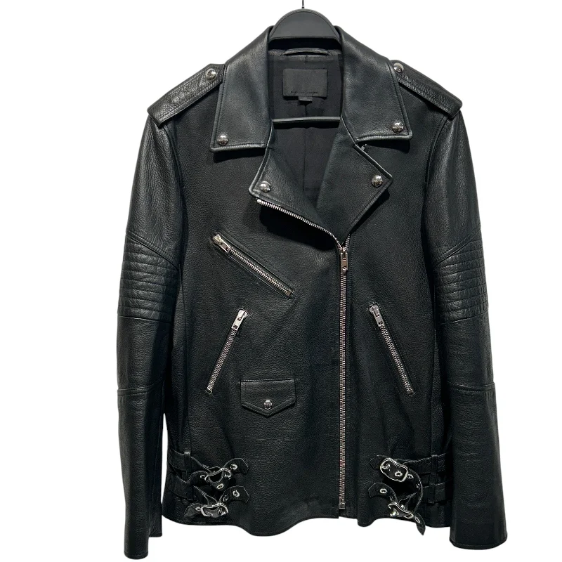 Alexander Wang/Leather Jkt/M/Leather/BLK/