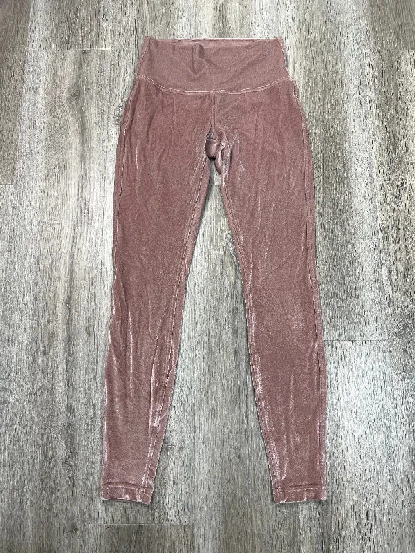 Pants Leggings By Lululemon In Pink, Size: S