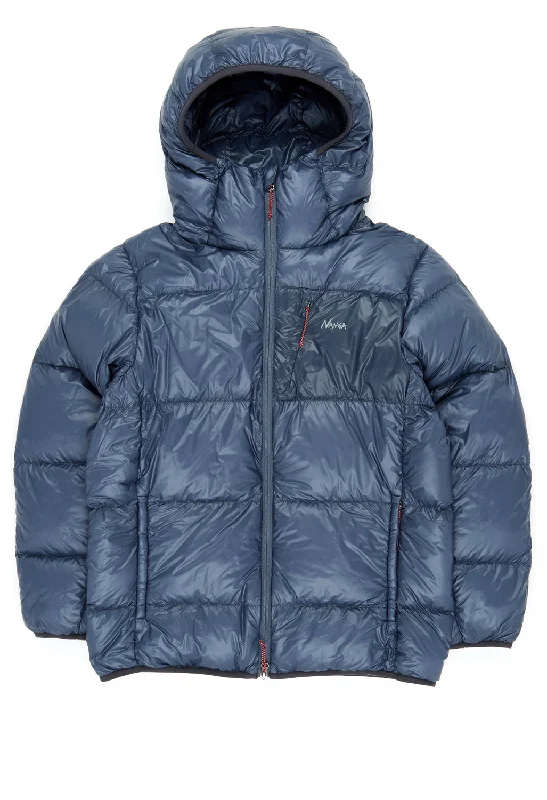 Nanga Men's Mountain Lodge Down Hoodie Jacket - Blue