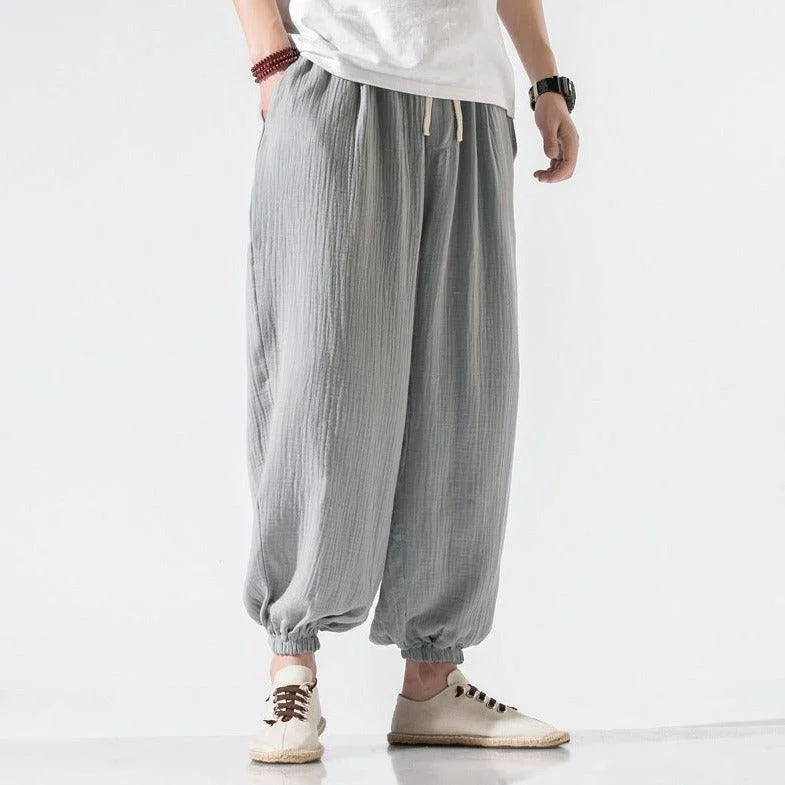 Casual Pants Harem Pants Wide Leg Pants Men