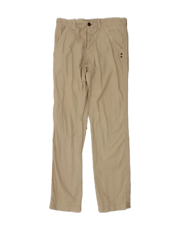 NAPAPIJRI Mens Straight Chino Trousers W33 L34  Beige