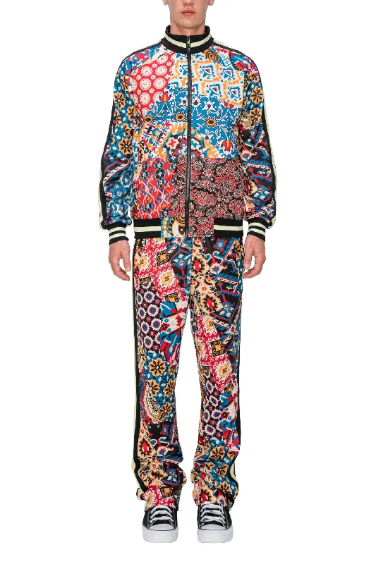 Paisley Collage Track Suit