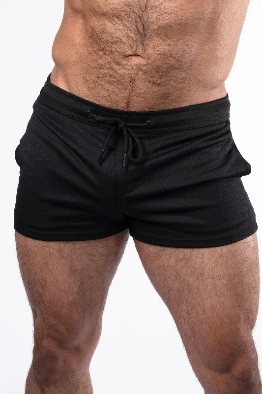 MEAT BLACK Gym Shorts