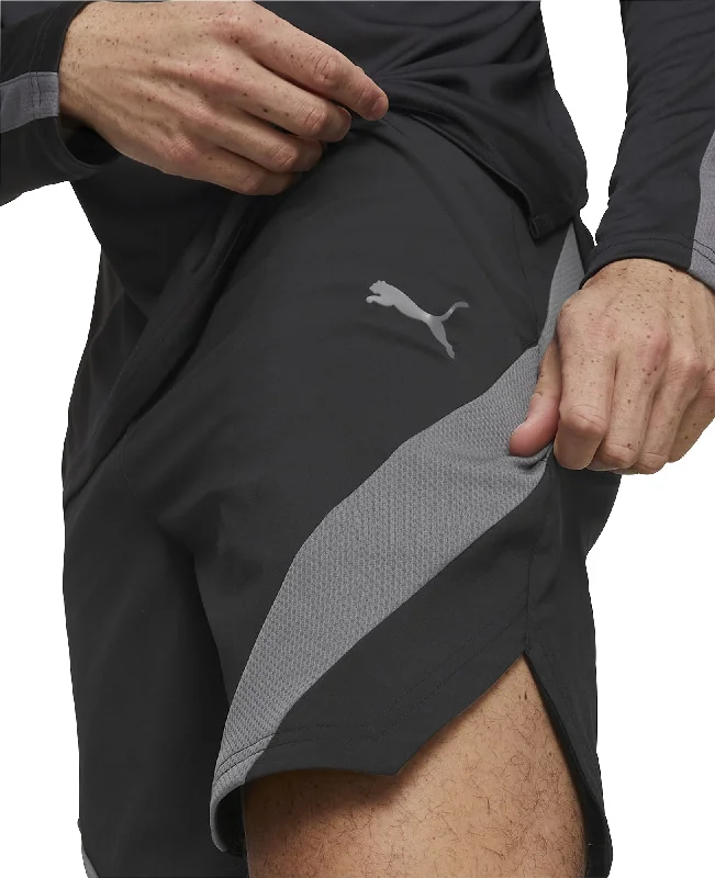 Puma Train Fit Woven 7 Inch Mens Training Shorts - Black