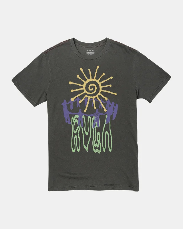 Sun Worship Tee - Pirate Black