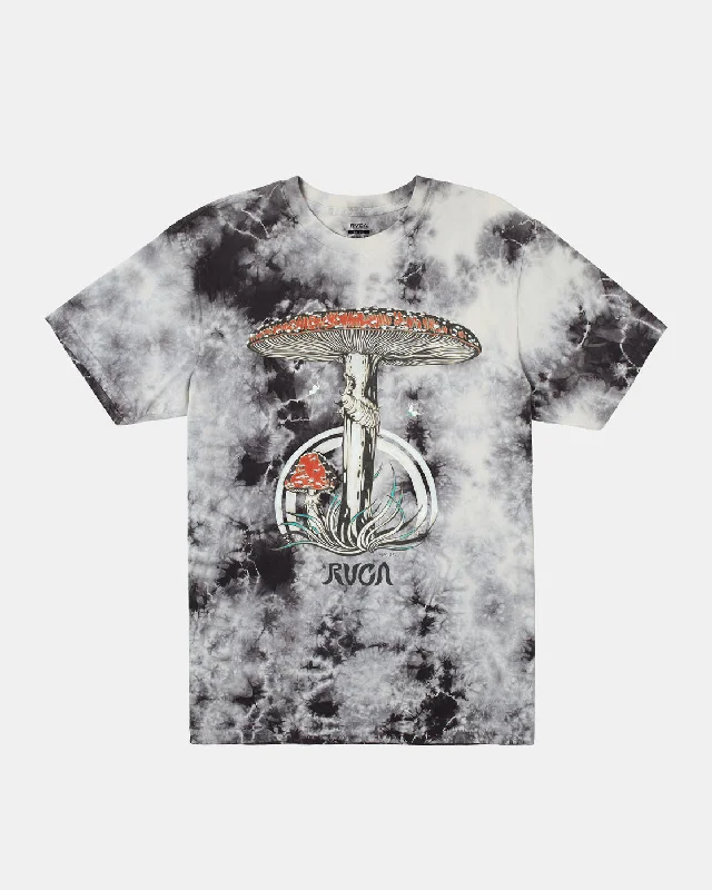 Alex Matus Shroom Tee - Grey Tie Dye