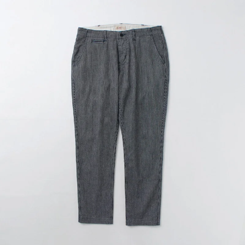 JAPAN BLUE JEANS / Wide Tapered Hickory Pants