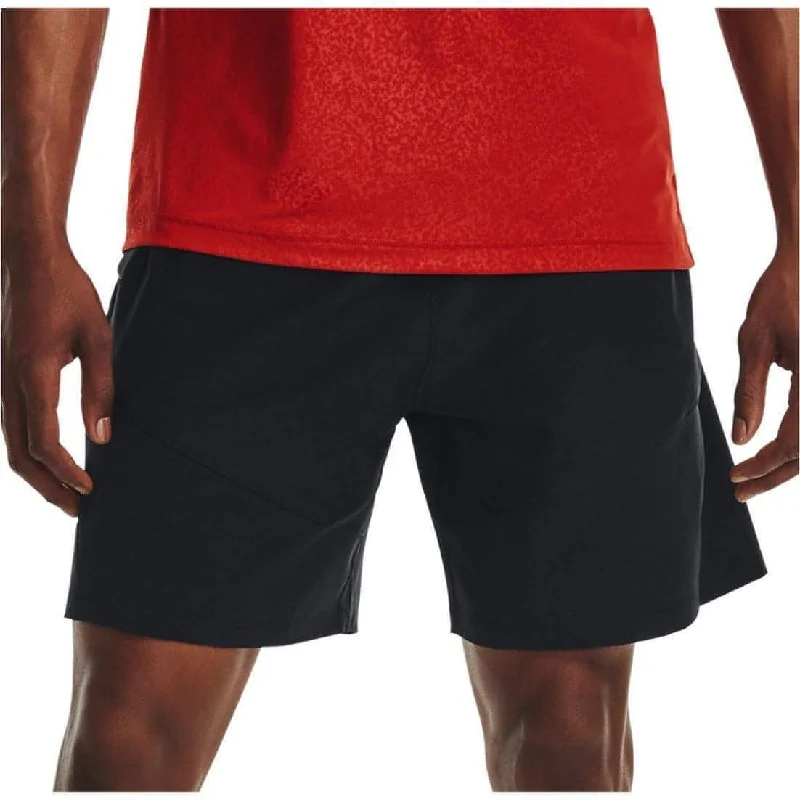 Under Armour Knit Woven Hybrid Mens Training Shorts - Black