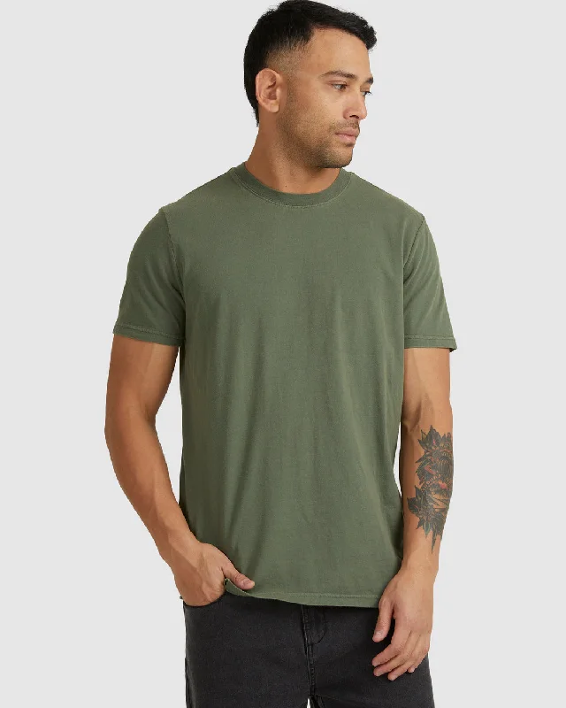 RVCA Washed Tee - Cactus