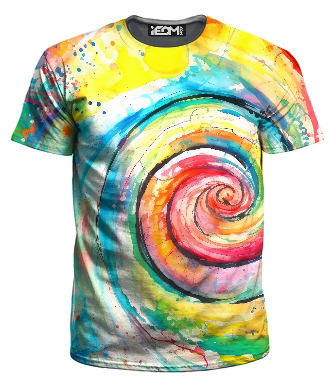 Water Color Swirl Men's T-Shirt