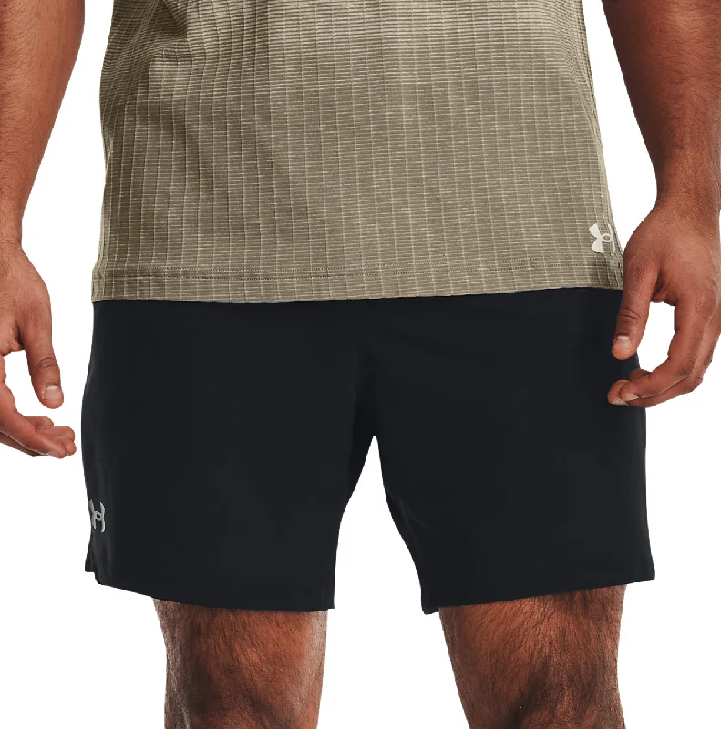 Under Armour Vanish Woven 6 Inch Mens Running Shorts - Black