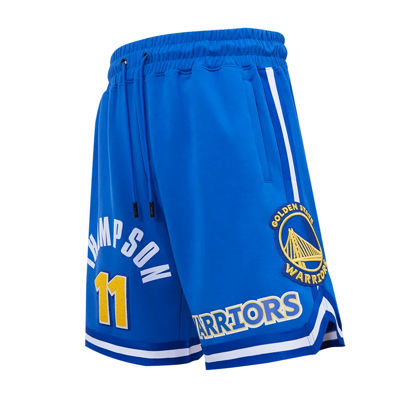 NBA GOLDEN STATE WARRIORS THOMPSON PRO TEAM MEN'S SHORT (ROYAL BLUE)