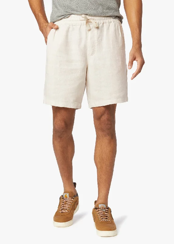 LINEN DRAWSTRING SHORT