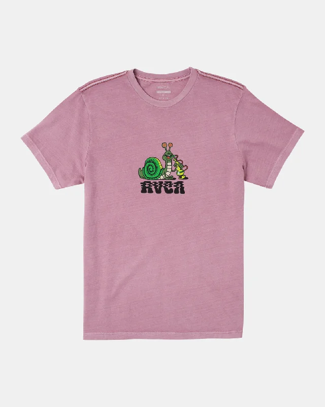 Hookah Snail Tee - Lavender