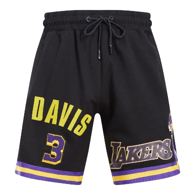 NBA LOS ANGELES LAKERS DAVIS PRO TEAM MEN'S SHORT (BLACK)