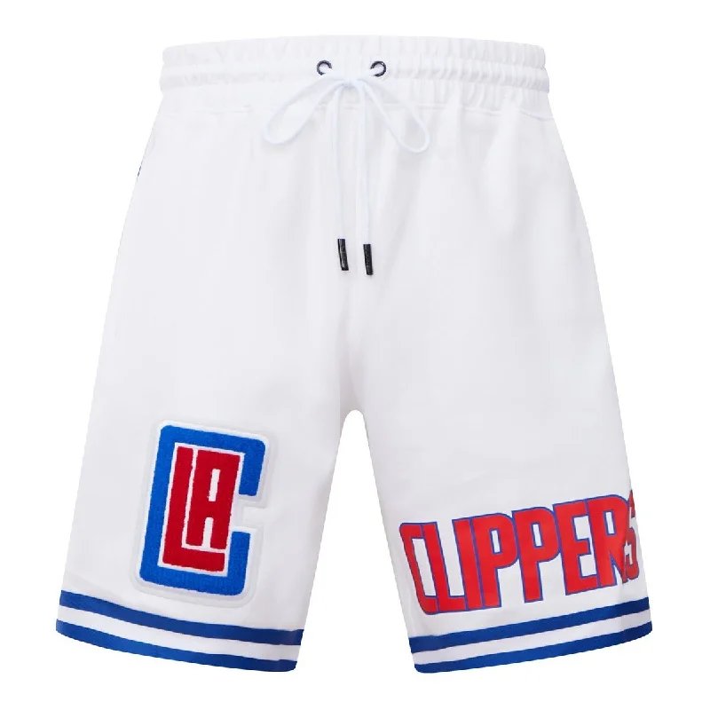 NBA LOS ANGELES CLIPPERS PRO TEAM MEN'S SHORT (WHITE)