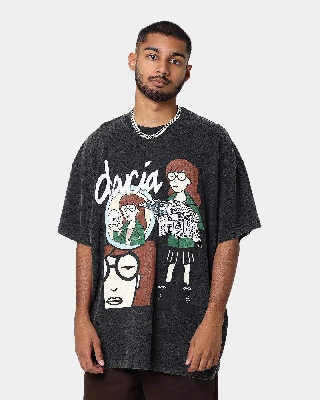 American Thrift X Daria Daria Premium Vintage T-Shirt Vintage Black