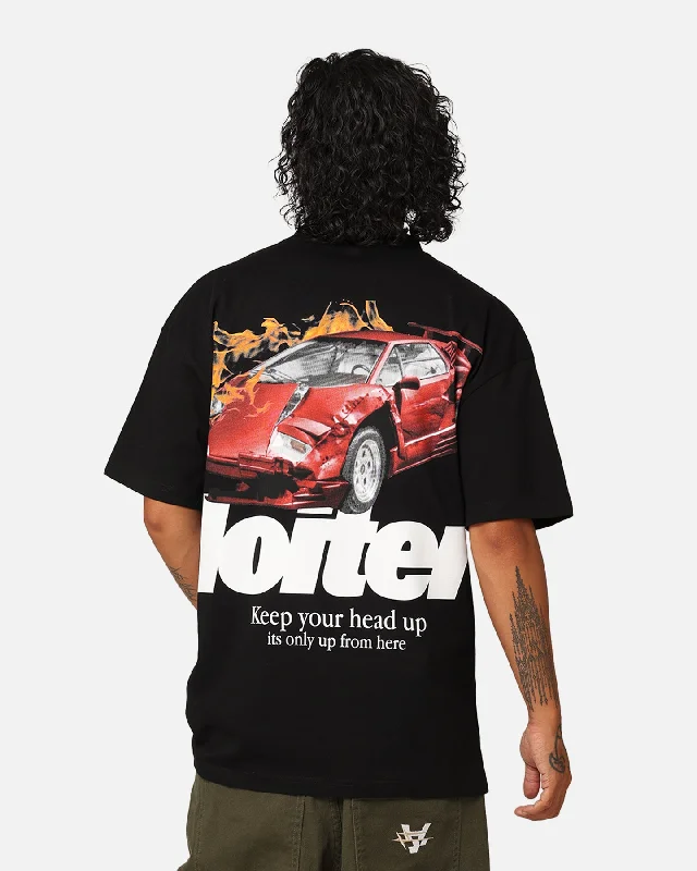 Loiter Collision T-Shirt Black