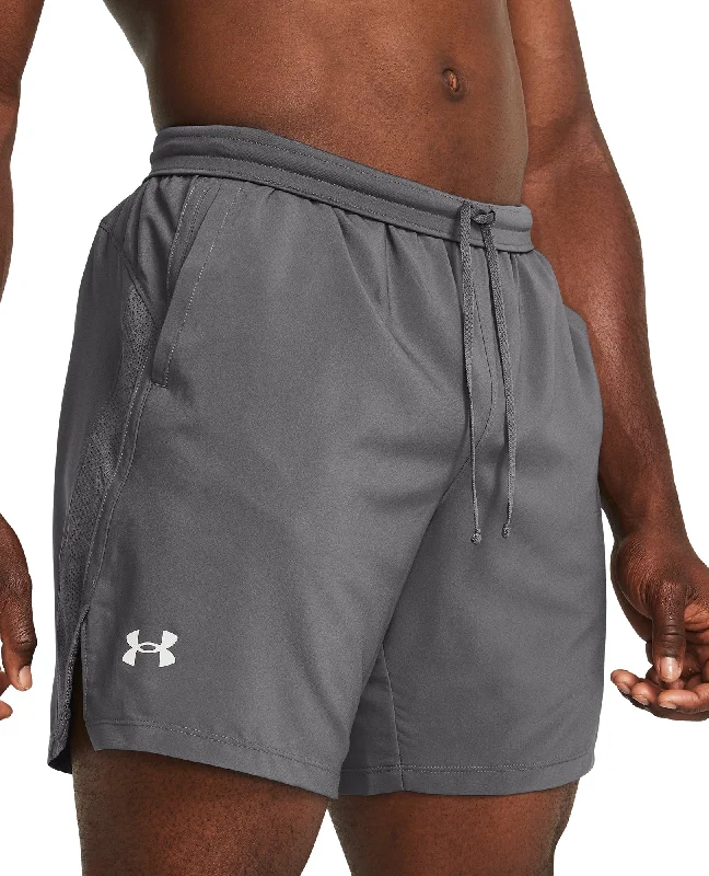 Under Armour Launch 7 Inch Mens Running Shorts - Grey