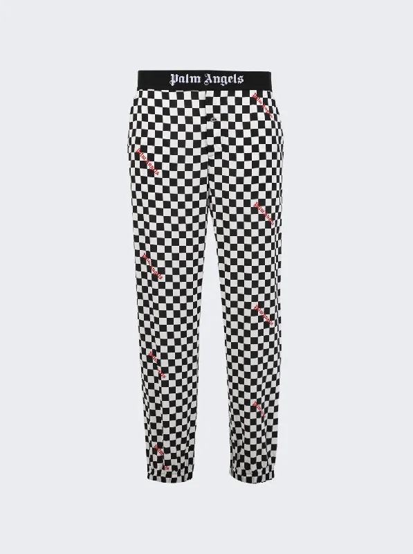 Damier Check Print Easy Pants