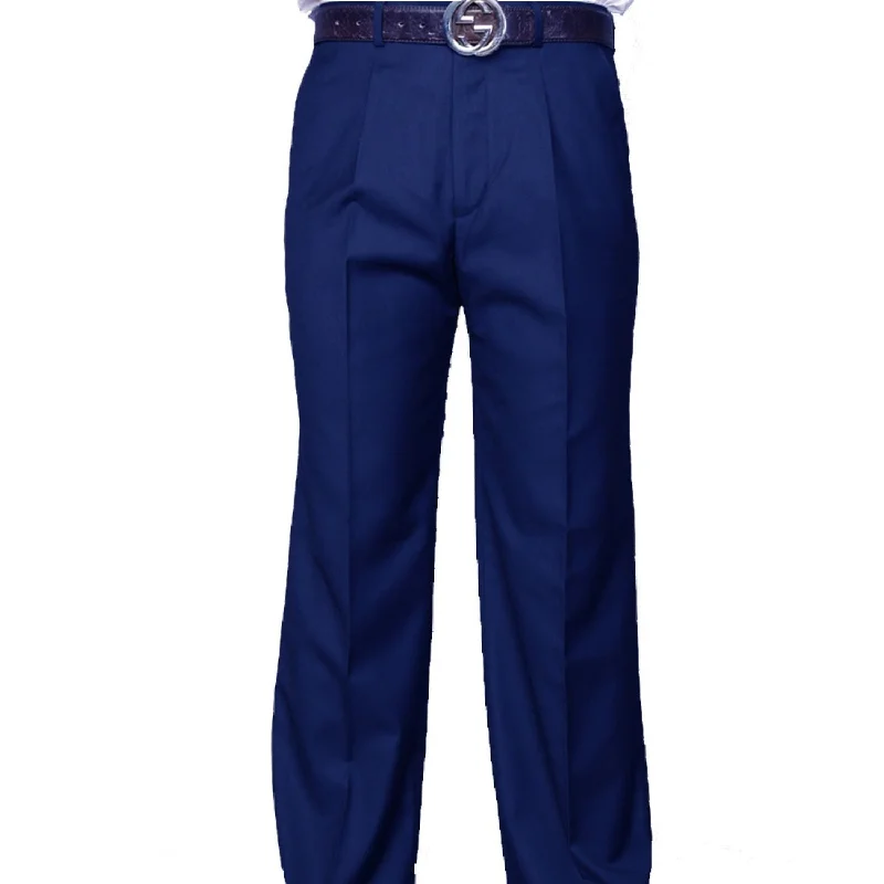 Dubhe Collection: Sapphire Pleated Wool Pants