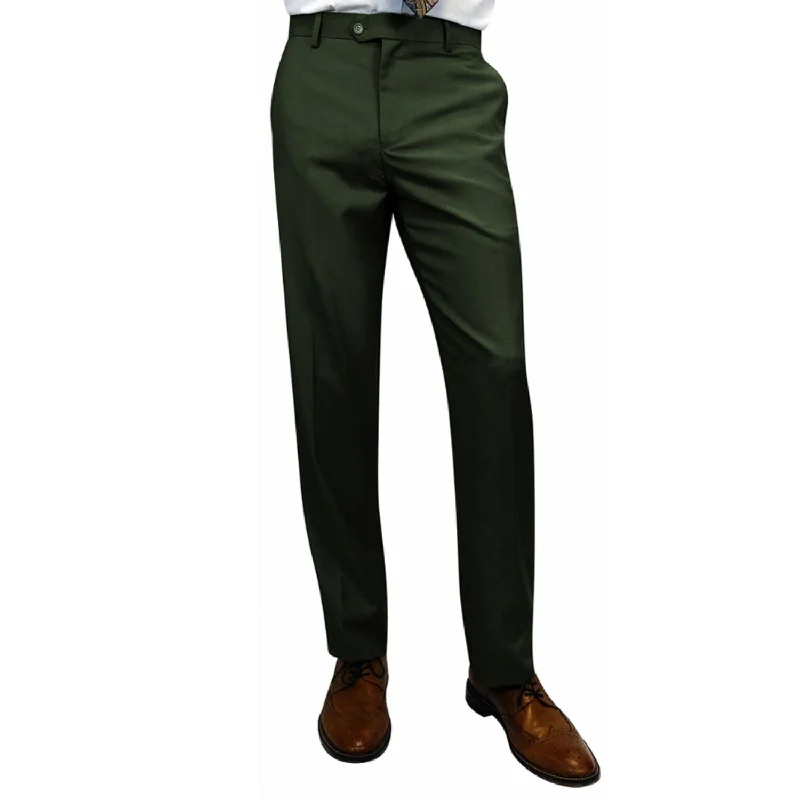 Stylara Collection: Hunter Slim Fit Flat Front Pants