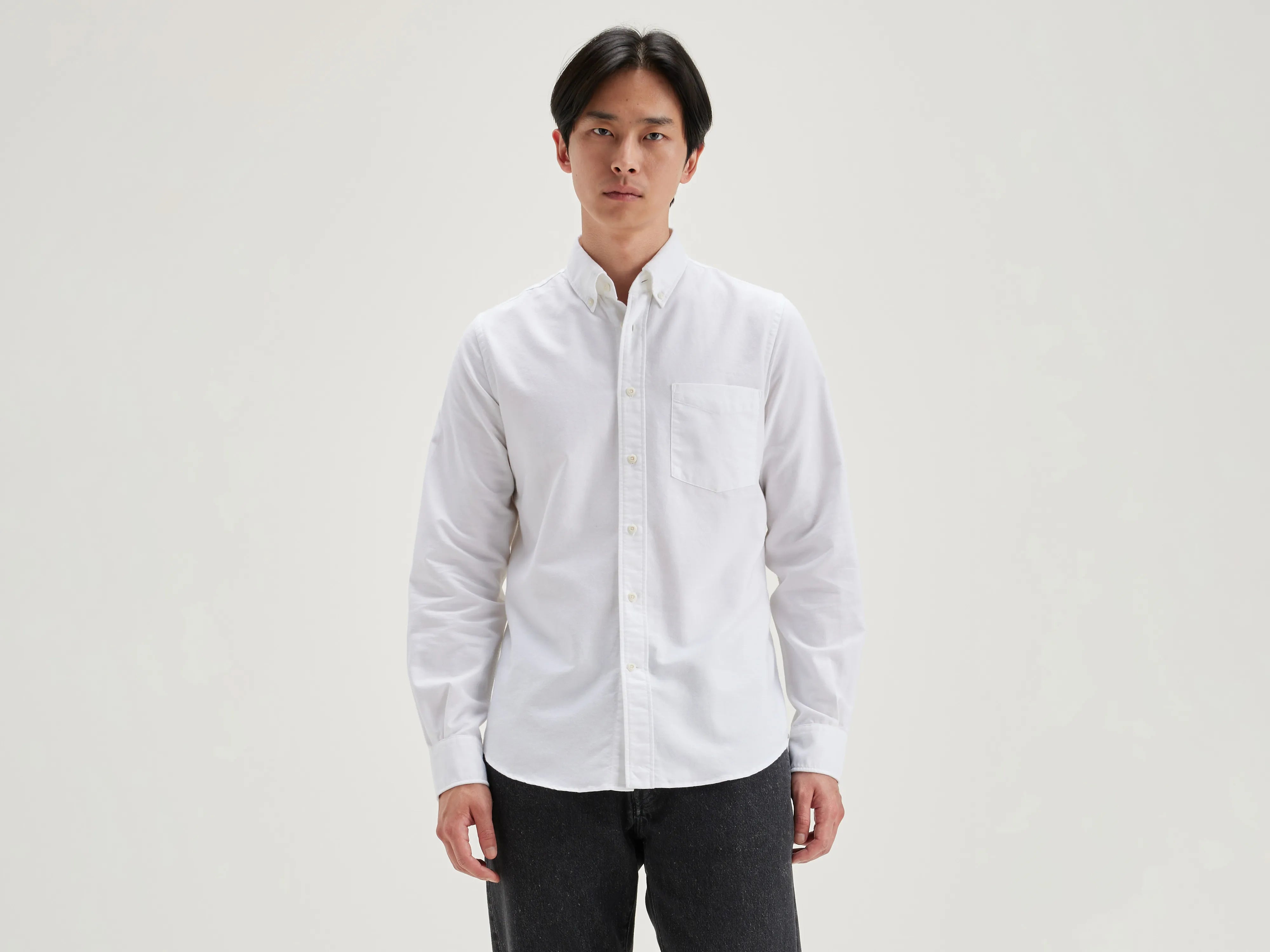 Mire slim shirt (242 / M / WHITE)